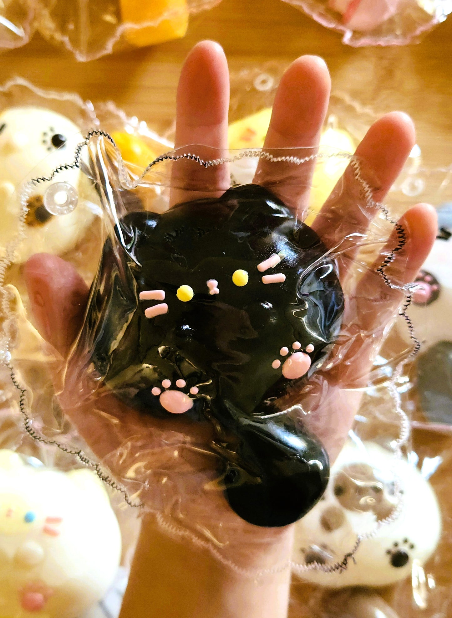 Black Chibby Cat Squishy