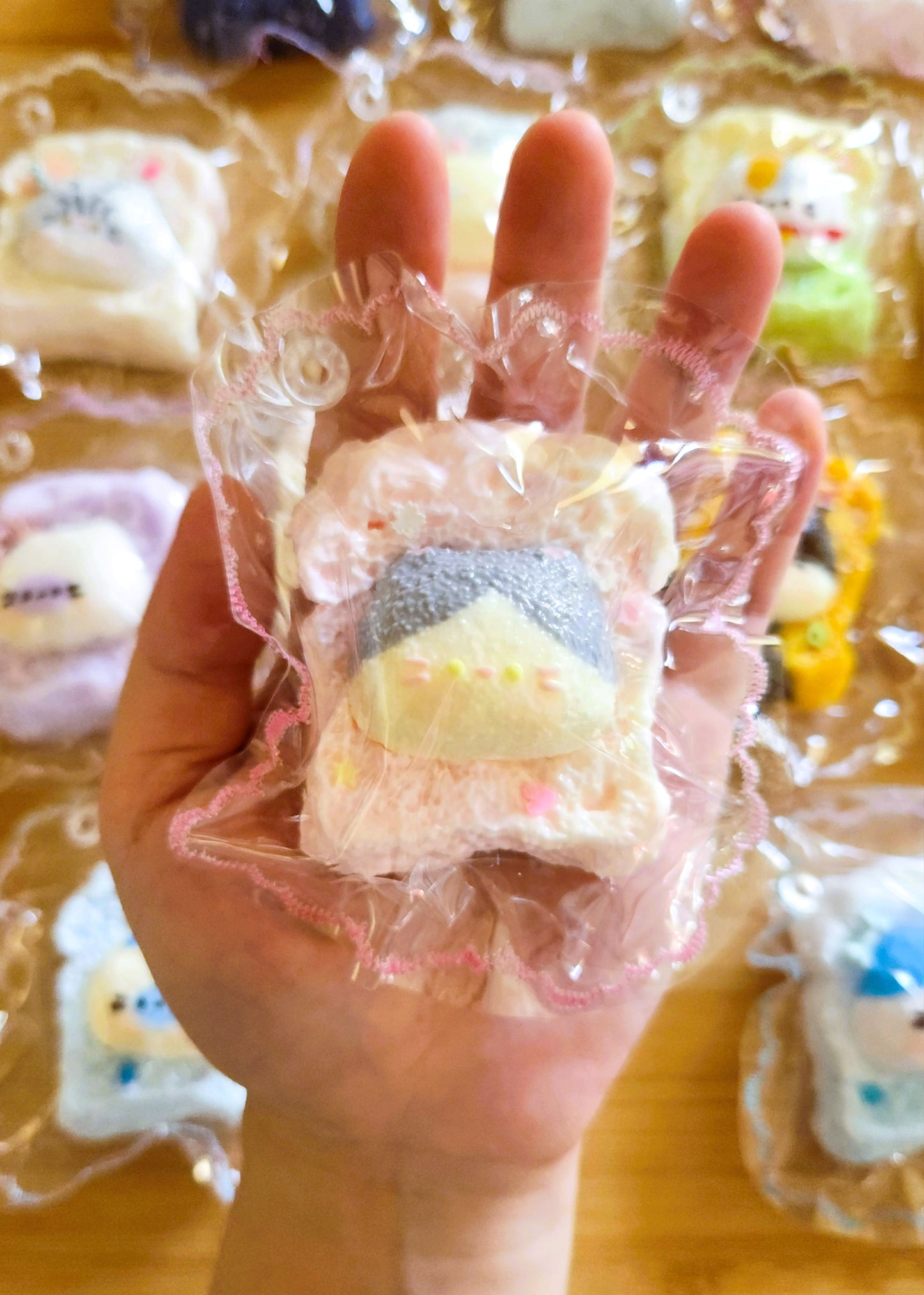 Bicolour British Shorthair Toasted Cat Squishy