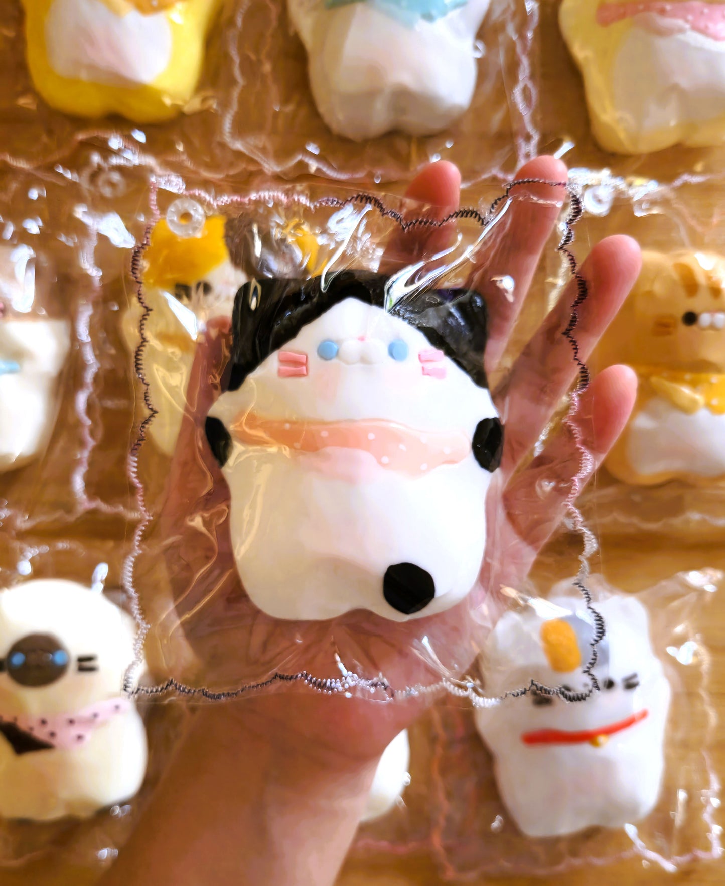 Black & White Flat Cat Squishy