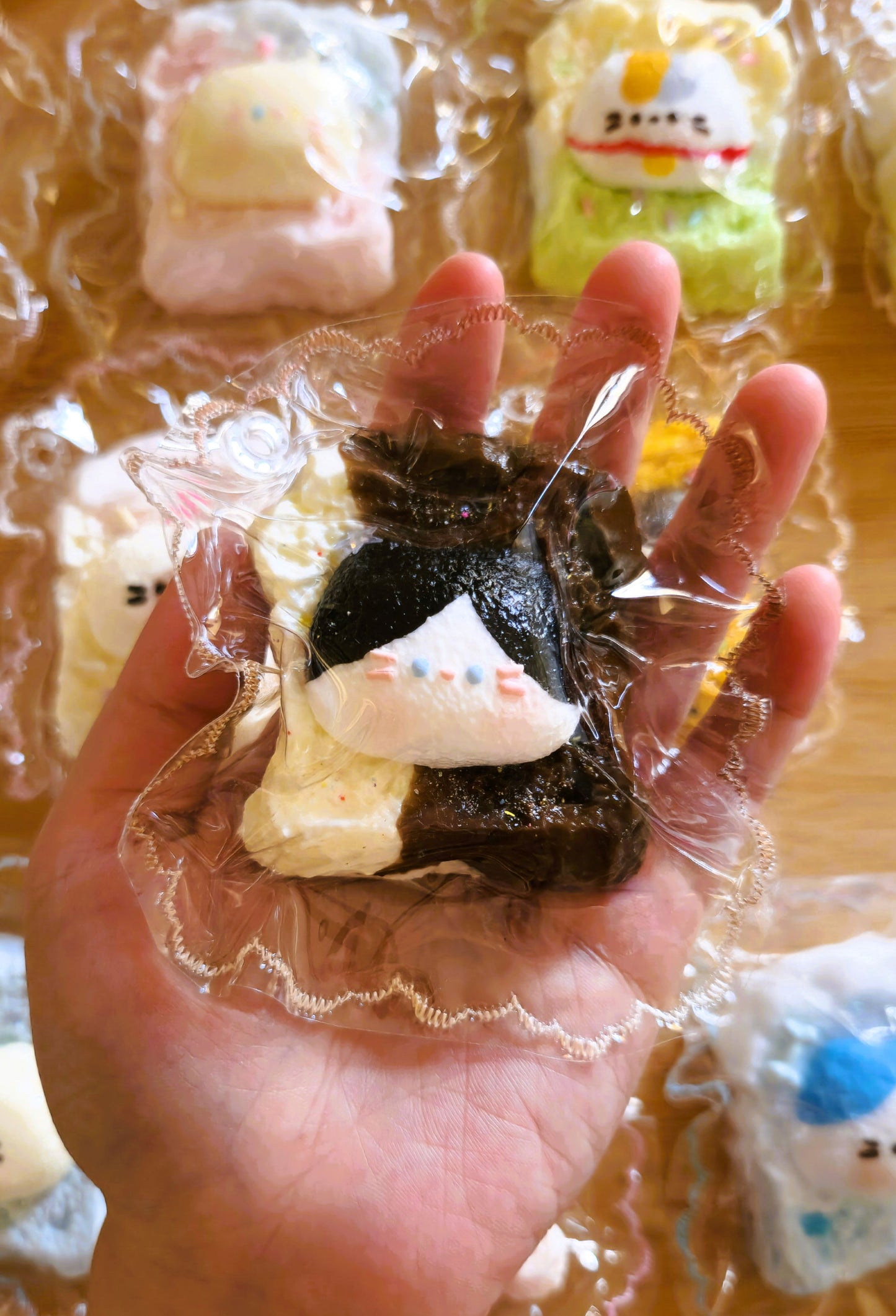 Black & White Toasted Cat Squishy