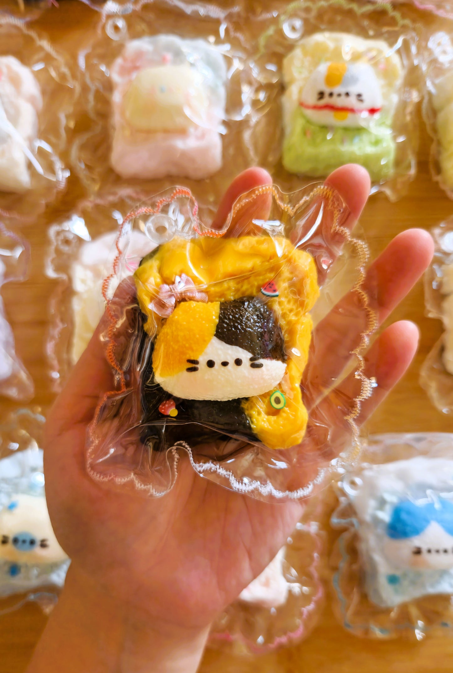 Calico Toasted Cat Squishy