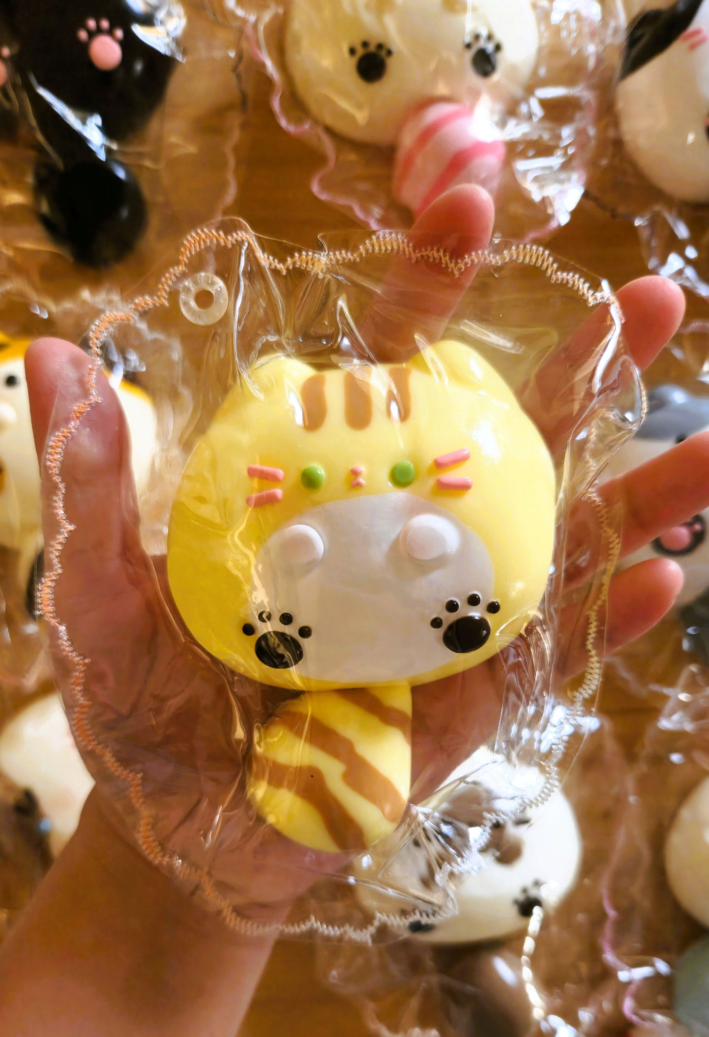 Golden Chinchilla British Shorthair Chibby Cat Squishy