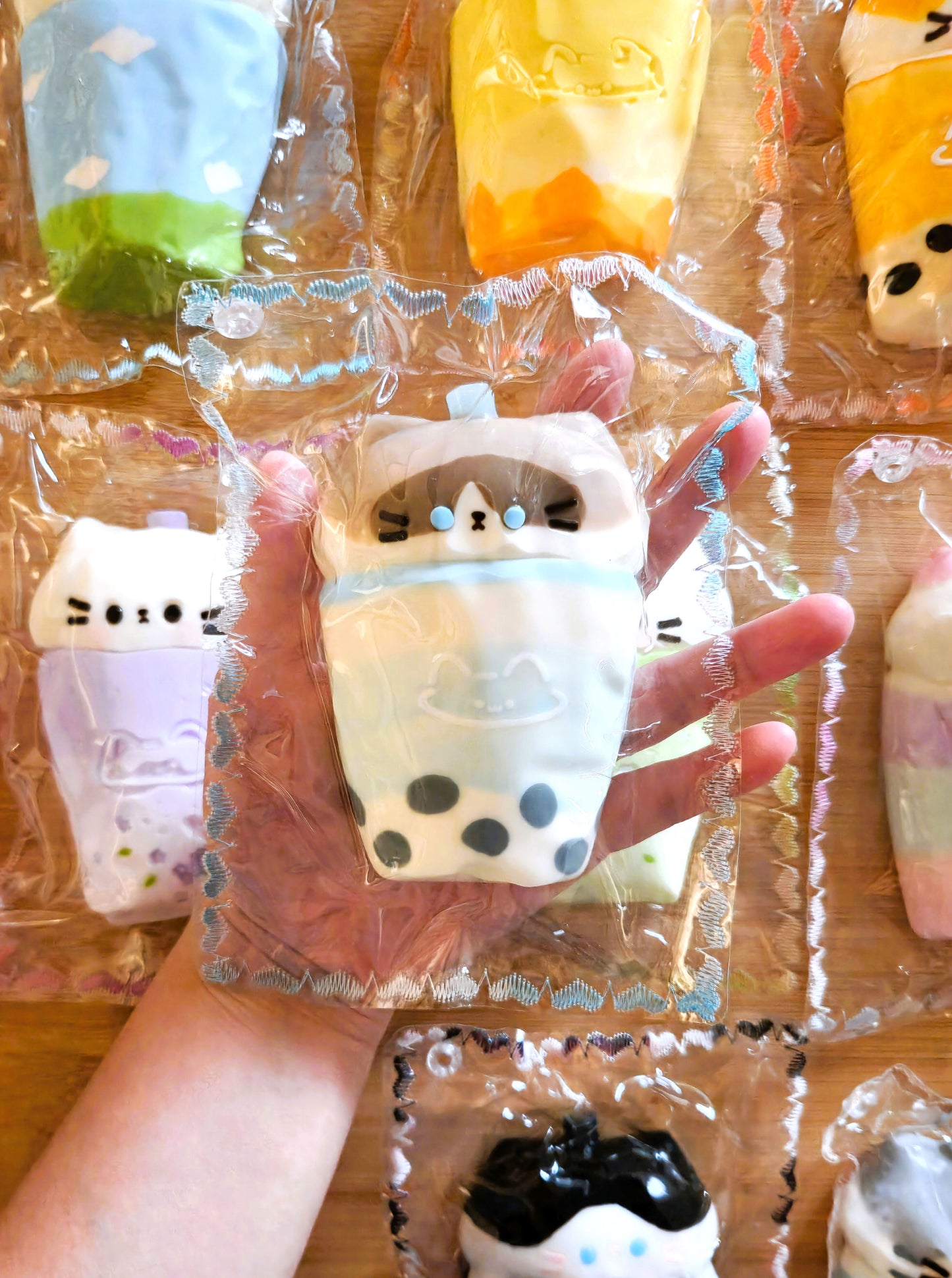 Ragdoll Boba Cat Squishy