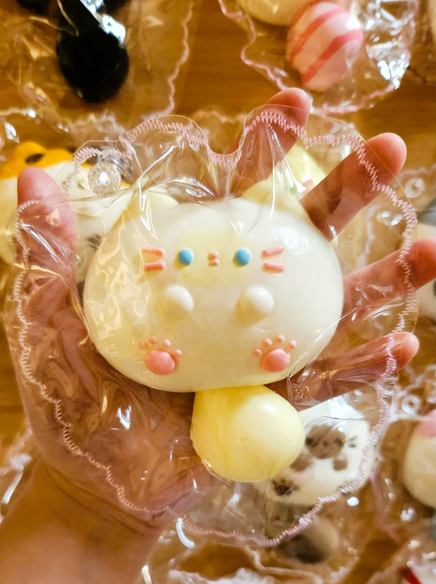 Yellow Colourpoint British Shorthair Chibby Cat Squishy