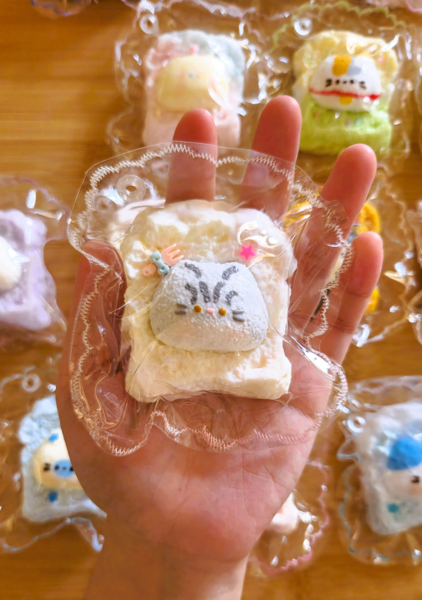 American Shorthair Toasted Cat Squishy