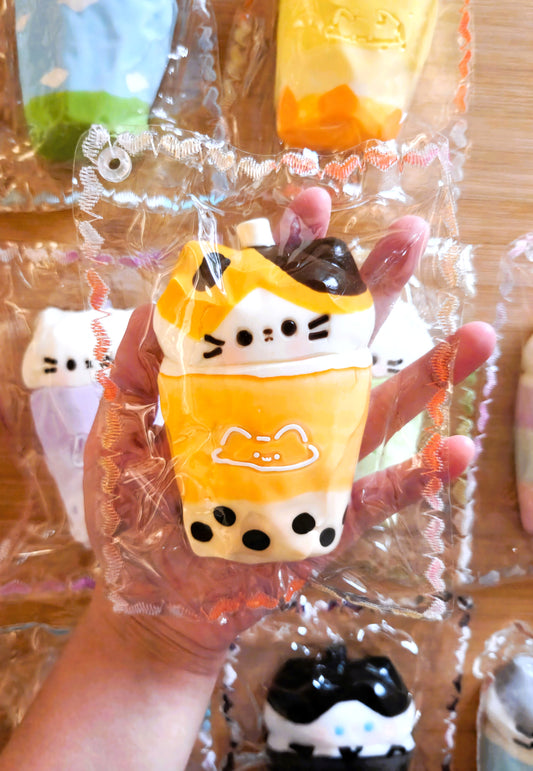 Calico Boba Cat Squishy