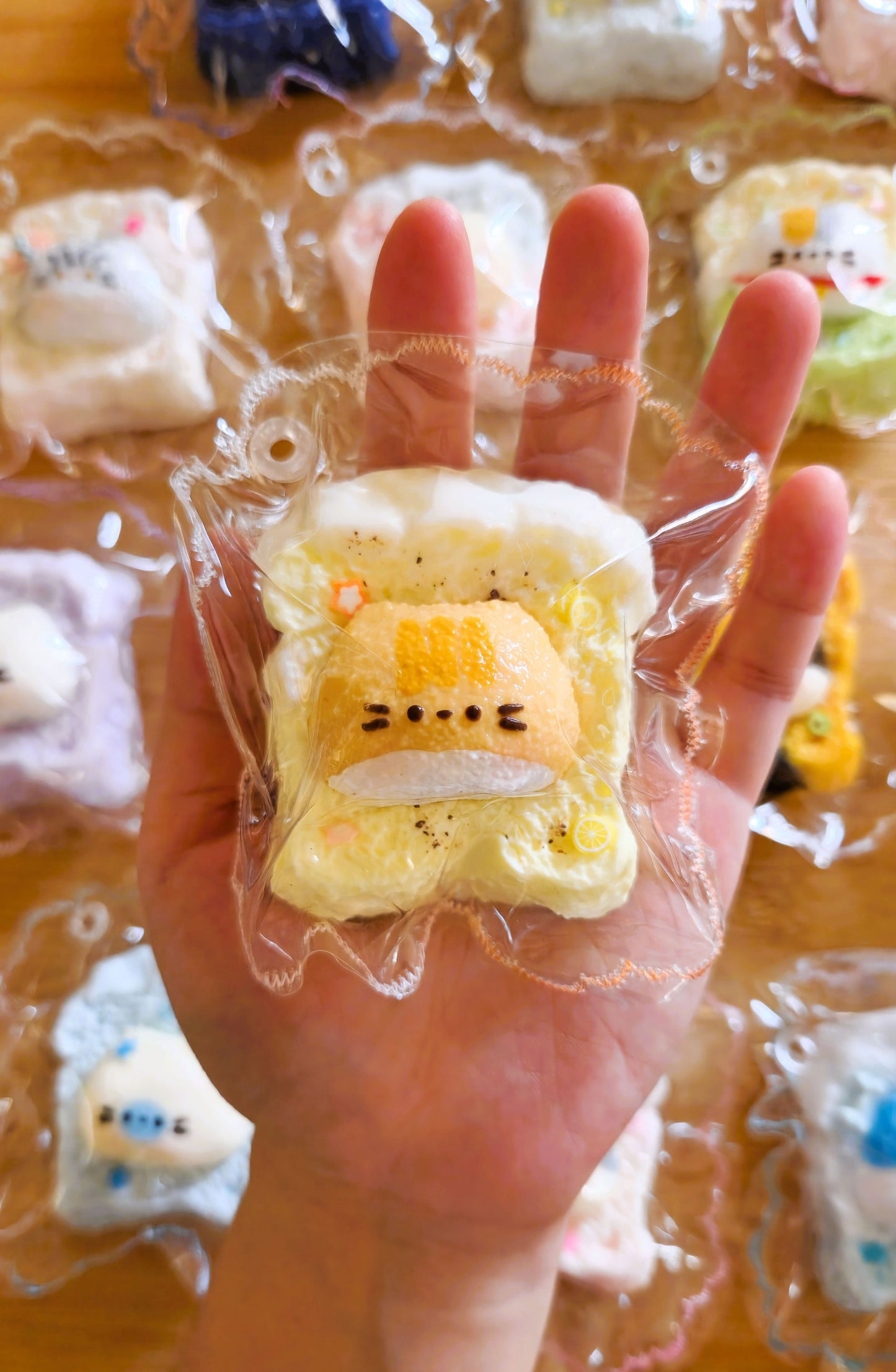 Ginger Toasted Cat Squishy