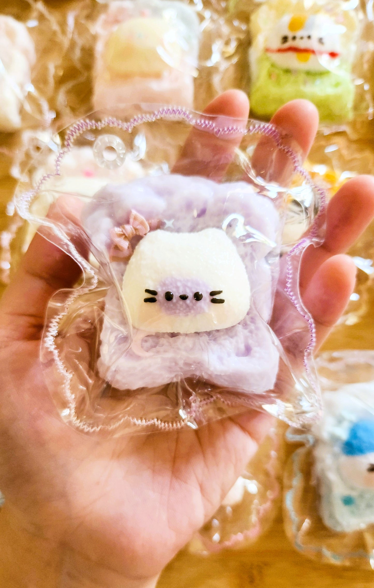 Lavender Toasted Cat Squishy