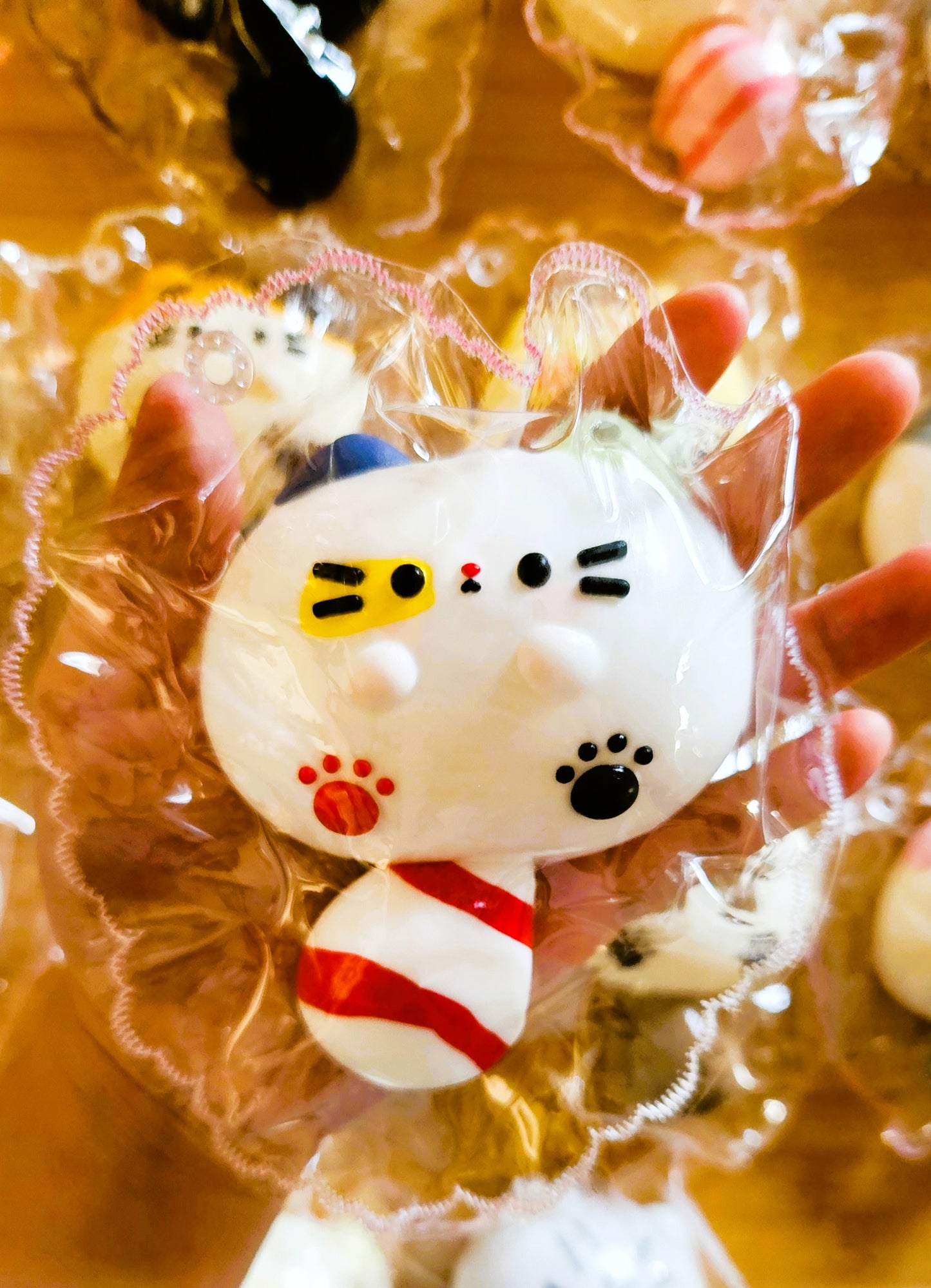 Little Monster Chibby Cat Squishy