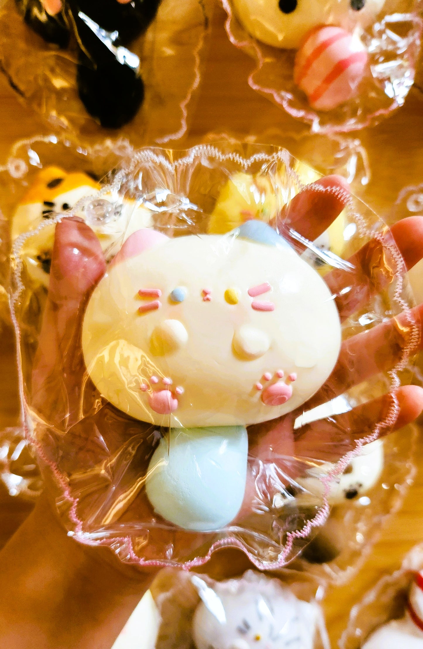 Odd-eyed Chibby Cat Squishy